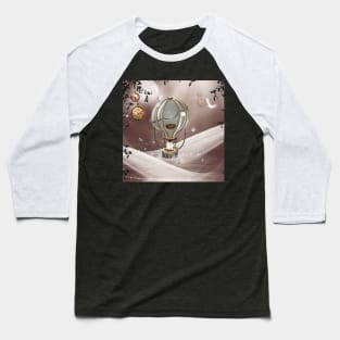 Wonderful steampunk balloon Baseball T-Shirt